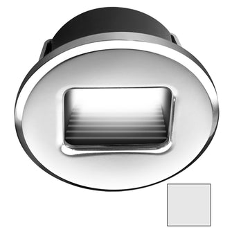 i2Systems Ember E1150Z Snap-In - Polished Chrome - Round - Cool White Light | E1150Z-11AAH