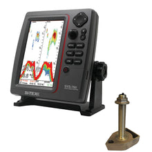 SI-TEX SVS-760 Dual Frequency Sounder 600W Kit w/Bronze Thru-Hull Temp Transducer - 1700/50/200T-CX | SVS-760TH