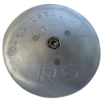 Tecnoseal R5 Rudder Anode - Zinc - 5" Diameter x 7/8" Thickness | R5