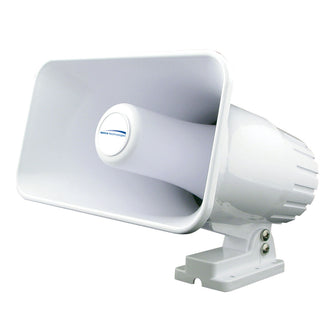 Speco 4" x 6" Weatherproof PA Speaker Horn - White | SPC12RP