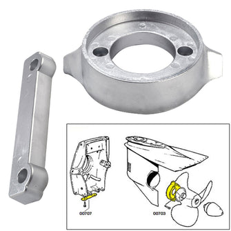 Tecnoseal Anode Kit w/Hardware - Volvo 280 - Zinc | 20701