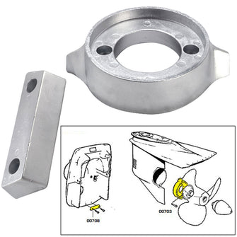 Tecnoseal Anode Kit w/Hardware - Volvo 290 - Zinc | 20705