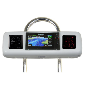 NavPod GP1606 SystemPod Pre-Cut f/Simrad NSS7 evo2 or B&G Zeus&#178; 7 & 2 Instruments f/9.5" Wide Guard | GP1606