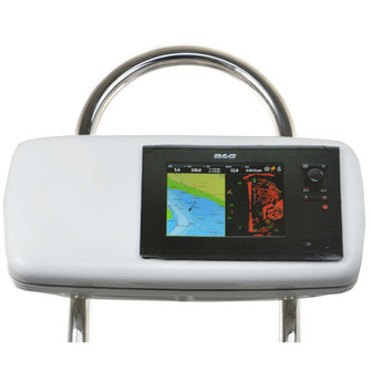 NavPod GP2040-08 SystemPod Pre-Cut f/Simrad NSS8 or B&G Zeus Touch 8 & 2 Instruments f/12" Wide Guard | GP2040-08