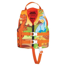 Full Throttle Water Buddies Life Vest - Child 30-50lbs - Dinosaurs | 104300-200-001-15