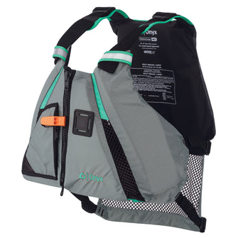 Onyx MoveVent Dynamic Paddle Sports Life Vest - XS/SM - Aqua | 122200-505-020-15