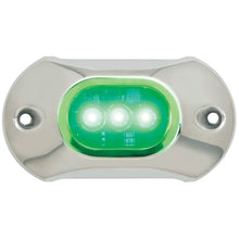 Attwood Light Armor Underwater LED Light - 3 LEDs - Green | 65UW03G-7