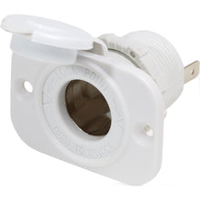 Blue Sea 12V Dash Socket - White | 1011200