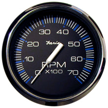 Faria Chesapeake Black 4" Tachometer - 7000 RPM (Gas) (All Outboards) | 33718