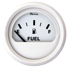 Faria Dress White 2" Fuel Level Gauge (E-1/2-F) | 13101