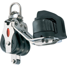 Ronstan Series 20 Ball Bearing Block - Triple - Becket - Cam Cleat - 2-Axis Shackle Head | RF20332