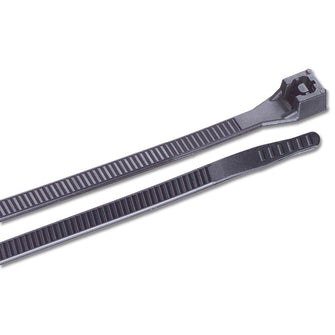 Ancor 11" UV Black Standard Cable Zip Ties - 100 Pack | 199211