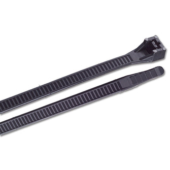 Ancor 15" UV Black Heavy Duty Cable Zip Ties - 25 Pack | 199259