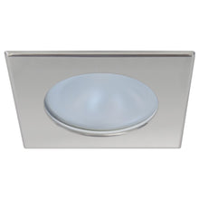 Quick Blake XP Downlight LED - 4W, IP66, Screw Mounted - Square Satin Bezel, Round Warm White Light | FAMP3022S02CA00