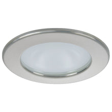 Quick Kai XP Downlight LED - 6W, IP66, Screw Mounted - Round Satin Bezel, Round Warm White Light | FAMP2982S12CA00