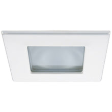 Quick Marina XP Downlight LED - 6W, IP66, Screw Mounted - Square White Bezel, Square Warm White Light | FAMP3002B12CA00