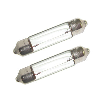 Perko Double Ended Festoon Bulbs - 12V, 10W, .80A - Pair | 0071DP0CLR