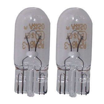 Perko Wedge Base Bulb - 12V, 5W, .35A - Pair | 0338DP1CLR