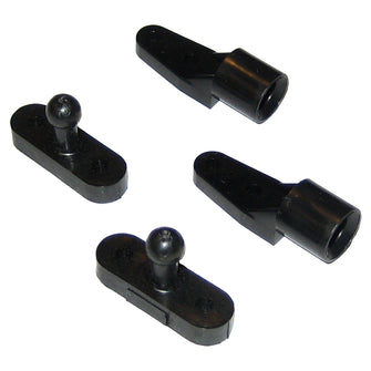 Perko Door Catches - Black Nylon - Pair | 0559DP