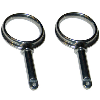 Perko Round Type Rowlock Horns - Chrome Plated Zinc | 1267DP0CHR