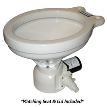 Raritan Sea Era Toilet - Household Style - Remote Intake Pump - Straight & 90deg Discharge - Smart Toilet Control - 12v | 162HR012