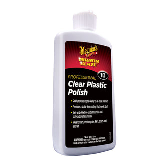 Meguiar's #10 Clear Plastic Polish - 8oz | M1008