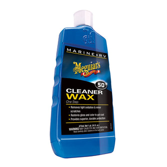 Meguiar's #50 Boat/RV Cleaner Wax - Liquid 16oz | M5016