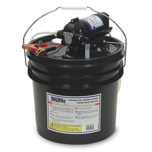 Shurflo by Pentair Oil Change Pump w/3.5 Gallon Bucket - 12 VDC, 1.5 GPM | 8050-305-426