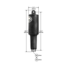 Lenco 101XDS Short Extreme Duty Actuator - 12V - 2-1/4" Stroke w/5/16" Hardware | 15057-001