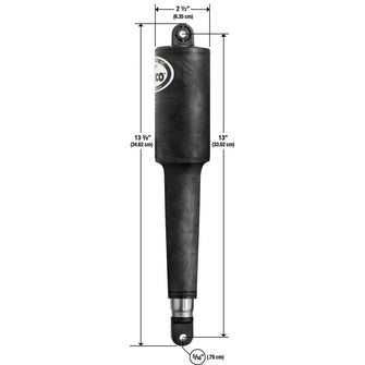 Lenco 102 Series Standard Actuator - 24V - 4-1/4" Stroke | 15066-001