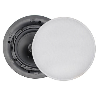 FUSION MS-CL602 Flush Mount Interior Ceiling Speakers (Pair) White | MS-CL602