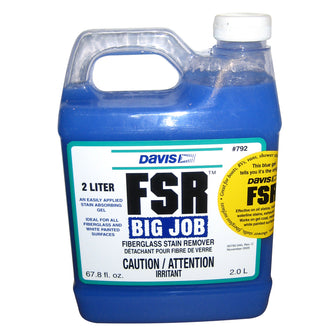 Davis FSR Big Job Fiberglass Stain Remover - 2-Liter | 792