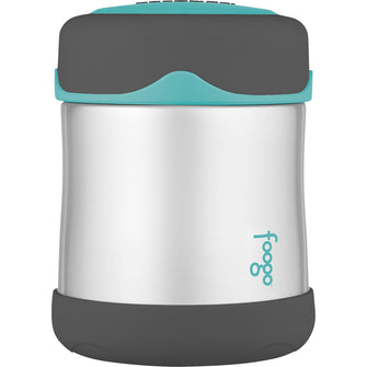 Thermos Foogo Stainless Steel, Vacuum Insulated Food Jar - Teal/Smoke - 10 oz. | B3004TS2