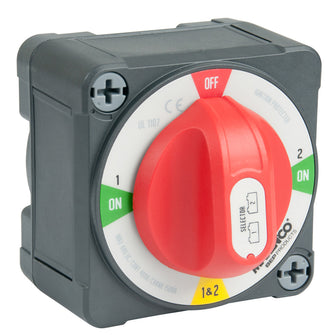 BEP Pro Installer 400A EZ-Mount Battery Selector Switch (1-2-Both-Off) | 771-S-EZ