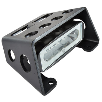 Lumitec Diesel - Extreme Duty LED Flood Light - Black Finish -White, Non-Dimming | 101303