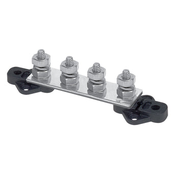 BEP Pro Installer Bus Bar - 4 Way - 150A - 1/4" Studs | BB-4S-150A/DSP