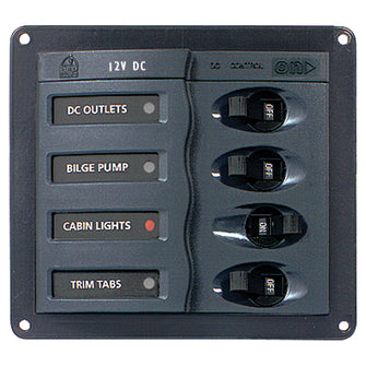 BEP Circuit Breaker Panel - 4-Way | 900-DC