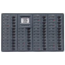 BEP Millennium Series DC Circuit Breaker Panel w/Digital Meters, 44SP DC12V Horizonal | M44H-DCSM