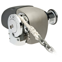 Maxwell HRC 10-8 Rope Chain Horizontal Windlass 5/16" Chain, 5/8" Rope 12V, with Capstan | HRC10812V