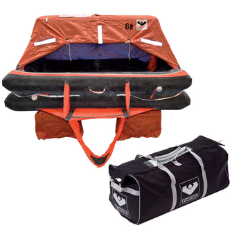 VIKING Coastal Life Raft 4 Person Valise | L004CL0015ACJ