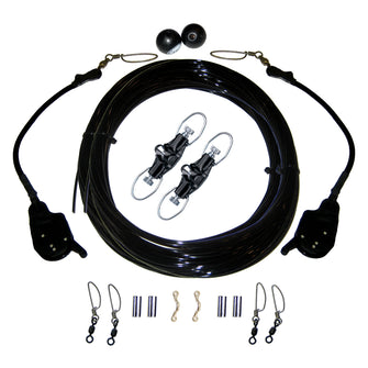 Rupp Single Rigging Kit W/Lok-Ups & Nok-Outs - 160' Black Mono | CA-0172-MO