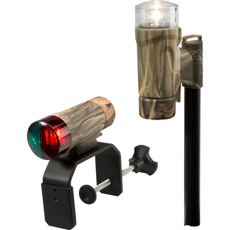 Attwood Clamp-On Portable LED Light Kit - RealTree Max-4 Camo | 14191-7