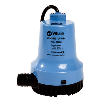 Whale Orca 2000 GPH Submersible Bilge Pump 12V | BE2002