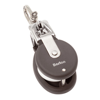 Barton Marine Snatch Block W/Stainless Steel D Shackle - 20mm Sheave Width | 90 402