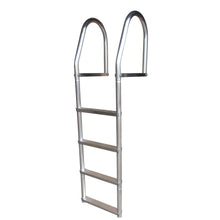 Dock Edge Fixed Eco - Weld Free Aluminum 4-Step Dock Ladder | 2074-F