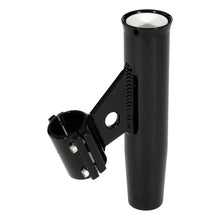 Lee's Clamp-On Rod Holder - Black Aluminum - Vertical Mount - Fits 1.050 O.D. Pipe | RA5001BK