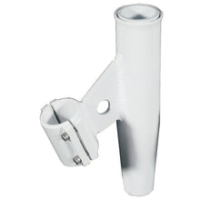 Lee's Clamp-On Rod Holder - White Aluminum - Vertical Mount - Fits 1.050 O.D. Pipe | RA5001WH