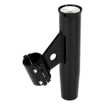 Lee's Clamp-On Rod Holder - Black Aluminum - Vertical Mount - Fits 1.315 O.D. Pipe | RA5002BK