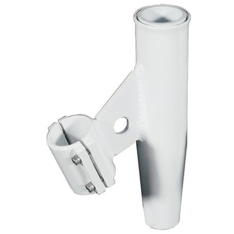 Lee's Clamp-On Rod Holder - White Aluminum - Vertical Mount - Fits 1.900" O.D. Pipe | RA5004WH