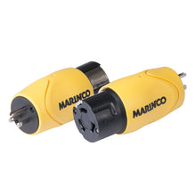 Marinco Straight Adapter - 15A Male Straight Blade to 50A 125/250V Female Locking | S15-504